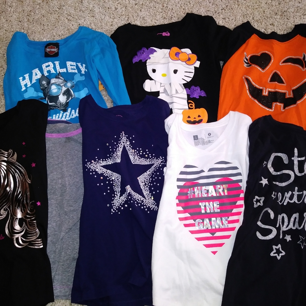 COPY - Lot of long sleeve girls tees 7/8